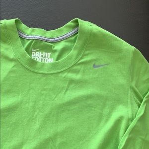 Nike Long Sleeved Dri-Fit Cotton Tee